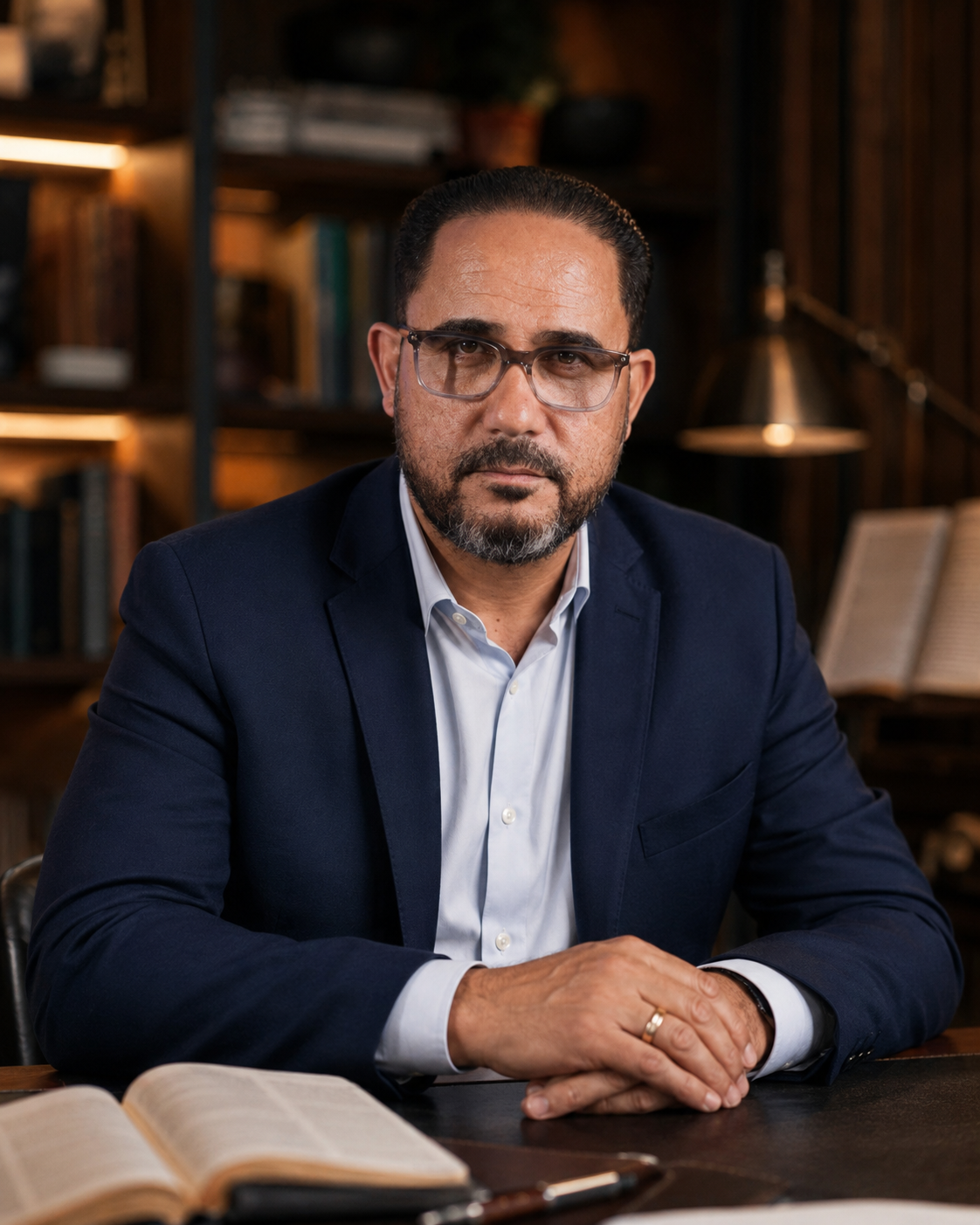 Retrato profissional do Pr. Esdras Carvalho